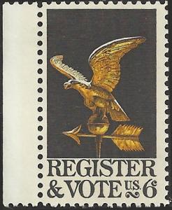 # 1344 MINT NEVER HINGED REGISTER AND VOTE