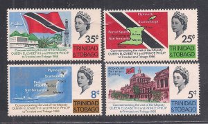 TRINIDAD & TOBAGO SC# 119-122   FVF/MOG