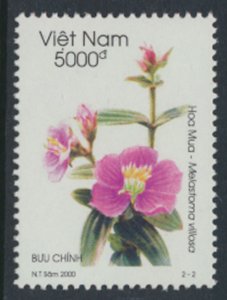 Vietnam Sc# 3019 MNH   Flowers  2000   see details & scan