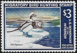 RW34 Mint,OG,NH... SCV $100.00... VF/XF