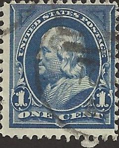 # 264 BLUE USED BEN FRANKLIN