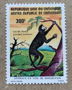 Cameroun 1982 Colobus Monkey, MNH. Scott 718, CV $4.00