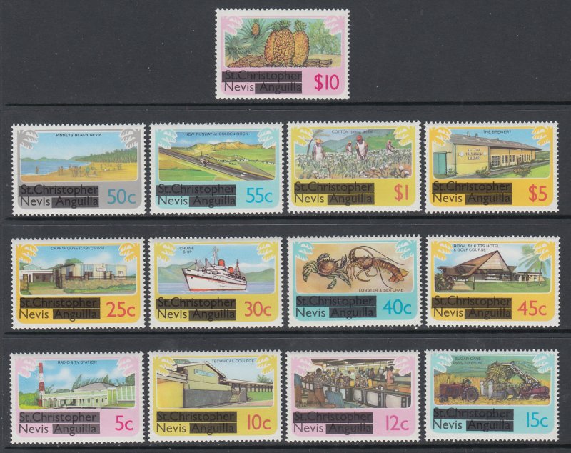 Nevis 100-112 MNH VF