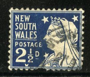 NEW SOUTH WALES 104 USED SCV $3.25 BIN $1.25 ROYALTY