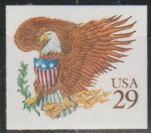 #2595, Single. Eagle/Shield-Brn MNH, '.29' cent