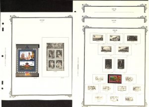 Niue Stamp Collection on 100 Scott Specialty Pages, 1902-1998