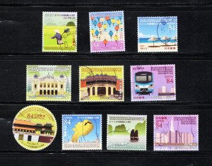 Japan 2023 Sc#4691a-j 50th Anniversary of Diplomatic Relations with Vietnam Used
