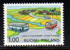 Finland Sc 610 1978 Rural Bus Service stamp NH