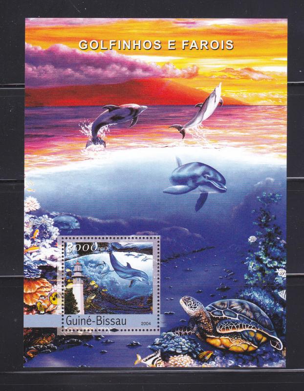Guinea-Bissau NSL MNH Whales (A)