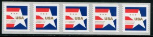 5344 US (10c) Stars & Stripes SA coil, MNH PNC5 #B1111 w/back#