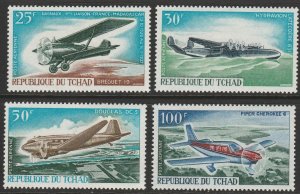 Chad, #C33-C36 MH From 1967