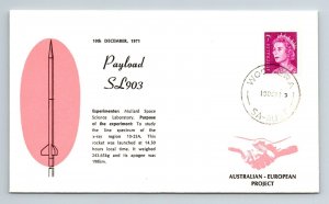 1971 Australia - SL903 - To Study Line Spectrum - X-ray Region 10-23A - F6073