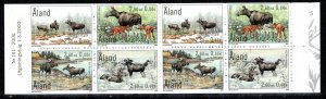 Aland Scott # 165b, mint nh, cpl stamp booklet