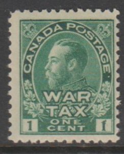 Canada Scott #MR1 War Tax Stamp - Mint Single