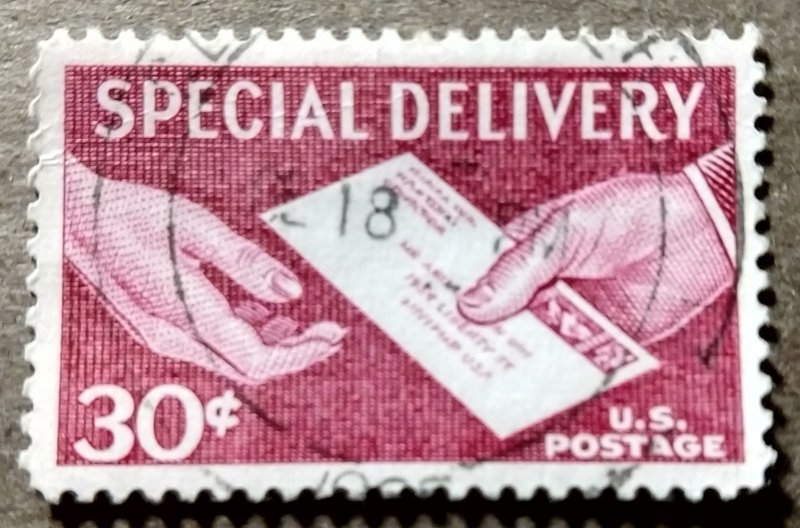 United States #E21 30c Special Delivery USED (1957)