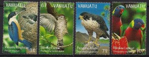 Vanuatu Stamp 738-741  - Birds