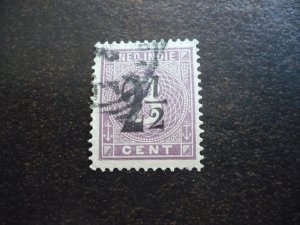 Stamps - Netherlands - Scott# 47- Used Part Set of 1 Stamp