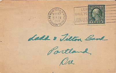 United States, New York, Slogan Cancel, Picture Postcards