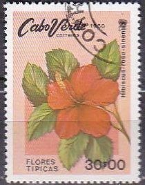 Cape Verde 421 1980 Hibiscus Used