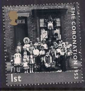 GB 2003 QE2 1st The Coronation 1953 Umm SG 2375 ( F477 ) 