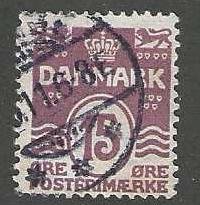 Denmark 63   Used  SC: $2.25