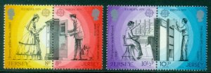 Jersey 1979 EUROPA Stamps - Post & Telecommunications MUH
