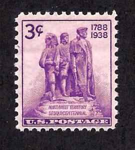 837 Mint,OG,NH... SCV $0.30