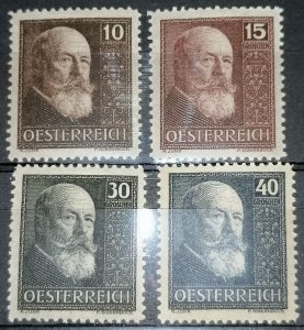 Austria 1928 complete set MH
