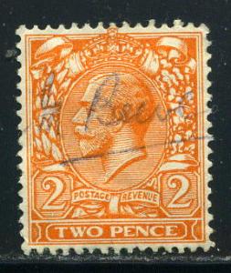 Great Britain - Scott #190 - George V - 2d - Used