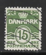 Denmark Sc # 382 used (RRS)
