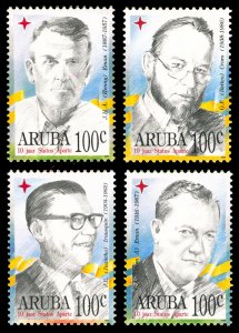 Aruba 1996 Scott #130-133 Mint Never Hinged