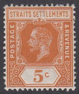 Straits Settlements 155 MLH CV $2.25