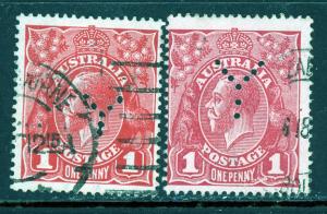 Australia 21-21a Used