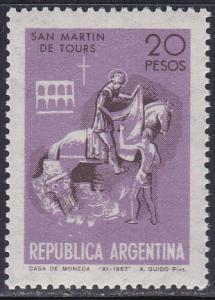 Argentina # 869, St. Martin of Tours, NH