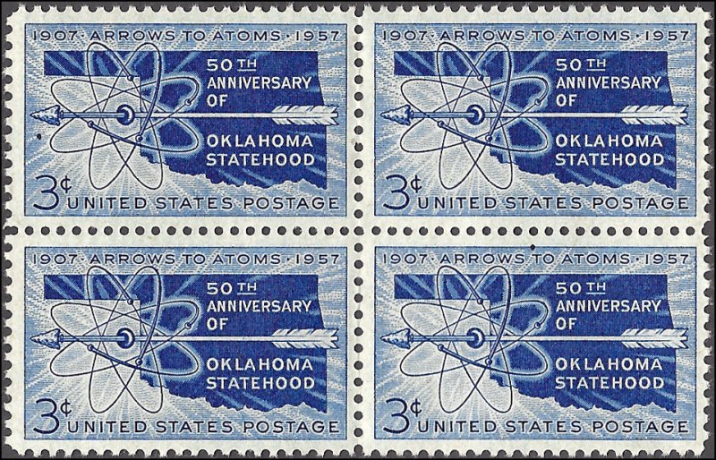 1088 Mint,OG,NH... Block of 4...  SCV $1.00