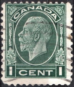 Canada SC#195 1c King George V Single (1932) Used