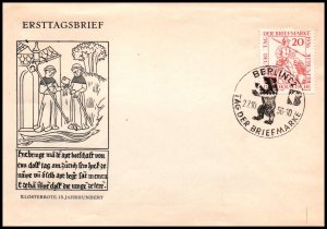 Germany DDR 309 U/A FDC