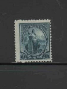 SALVADOR. EL #100 1894 1p LIBERTY MINT VF LH O.G aa