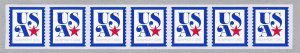 PNC7 US #5172 5c USA Non Profit SA (17) P111 #on# Bullet Hole 3R CPV MNH, F-VF