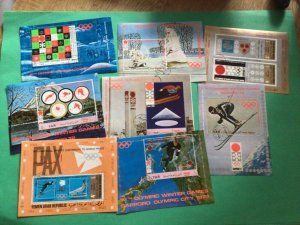 Sapporo Olympic City 1972 8 stamps sheets A20169