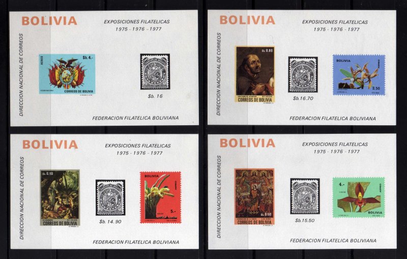 1974 - Bolivia - Michel  B 40 / 43 - MNH - BO- 103 - 02