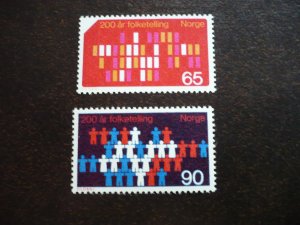 Stamps - Norway - Scott# 547-548 - Mint Never Hinged Set of 2 Stamps