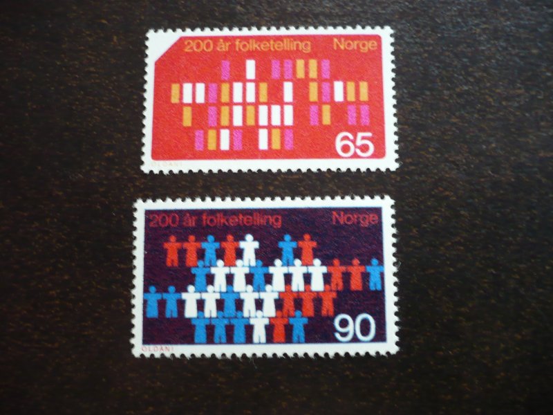 Stamps - Norway - Scott# 547-548 - Mint Never Hinged Set of 2 Stamps