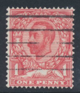 Great Britain SC# 152*  SG 330  George V Downey Head Used see detail & scans