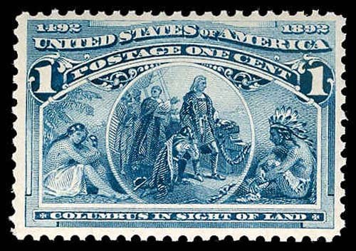 U.S. COLUMBIAN ISSUE 230  Mint (ID # 78381)