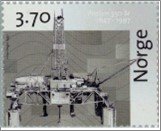 Norway Used NK 1298   Int.Philatelic exhibition NORWEX 97 3.7 Krone Multicolor