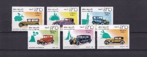 SA19g Laos 1982 Old Cars mint no gum stamps