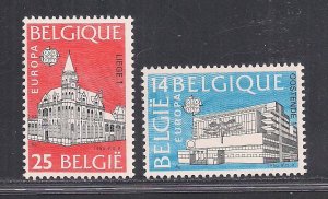 BELGIUM SC# 1343-44   FVF/MOG 1990