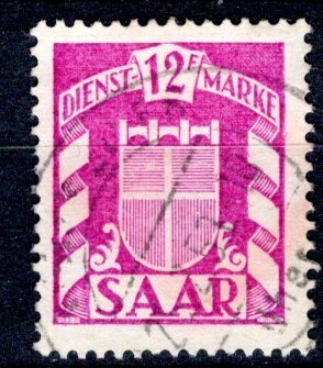 Saar - Scott # O33, used