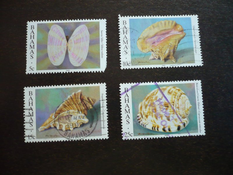 Stamps - Bahamas - Scott# 849-851,853 - Used Part Set of 4 Stamps